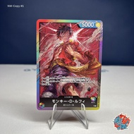 Monkey D. Luffy (Pre-Errata Life 4) - Leader (NM) Copy 1 - P L 8 Pack Battle - One Piece