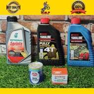 ENGINE OIL MINYAK HITAM 4T YAMALUBE FULLY SYNTHETIC  PETRONAS F700 SPRINTA YAMALUBE SEMI FOR ALL MOT