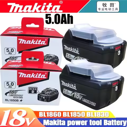 Original Makita 18V 5/6/Ah rechargeable battery,long battery life,charger,fast charging,Makita BL185