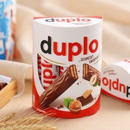Ferrero duplo Duuplo Hazelnut Wafer Sandwich Chocolate Bar Imported from Germany Children's Influenc