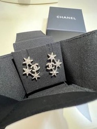 有單 100%全新 Chanel 罕有星星耳環