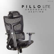 PILLO LITE Office Chair/Ergonomic Chair/High Back Mesh Chair/Kerusi Office Full Mesh by Niture