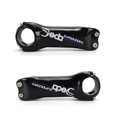 Deda Black Color Full Carbon Stem Ultra Light 6 Degree 17 Degree 60mm-130mm Stem Mountain Bike Road 
