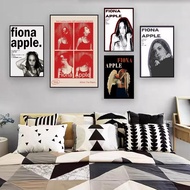 Fiona Apple Retro Kraft Paper SelfAdhesive Art Poster for Room Bar Cafe Vintage Decor