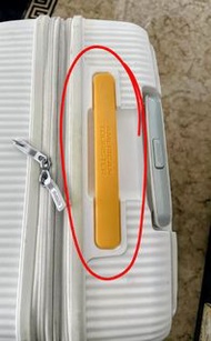 USA brand 美國品牌 DIY NEW YELLOW color American Tourister Curio Soundbox luggage handle PARTS ONLY with