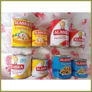 ❥ ▧ ◱ ALASKA Evaporada Condensada Milk Big & Small
