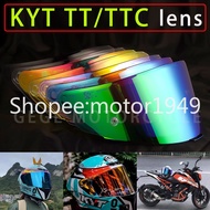 KYT TT/TTC/NFR/NXR  Visor Lens  FIt for KYT TT Course / NFR/NXR/GP Full Face KYT Helmet