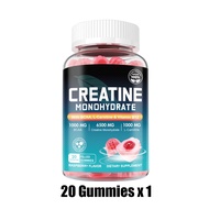 Omilay ครีเอทีน Creatine Monohydrate Gummies เล่นกล้าม Creatine Gummy L Carnitine 60 เม็ด