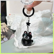 TRI Cute and Silly Black Cat Hanger - Cute Gift - keychan