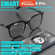 SPRISE SG-18 Pro Earbuds Bluetooth Earphone Wireless Air Conduction Headphone Glasses Smart Sunglass