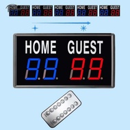 tachiuwa Electronic Scoreboard Score Counter Basketball Scoreboard Scoring Digital Scoreboard for Ho