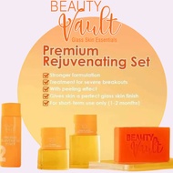 Beauty Vault Premium Rejuvenating Set with Kojic Soap, Toner, Night & Day Cream – Anti-Acne, Anti-Ag