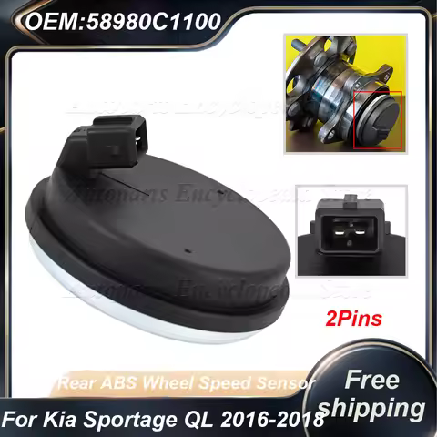 58980C1100 Rear ABS Sensor 58980-C1100 For Kia Sportage QL 2016 2017 2018 K5 OPTIMA 16 JF HYUNDAI SO