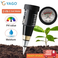 Portable Soil Ph Tanah Tester 3 in 1 Soil Moisture Ph Humidity Meter for Garden Plant Water VT05