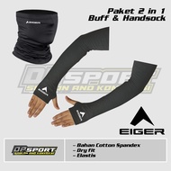 Paket Buff masker gunung dan deker tangan eiger