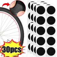 36Pcs Bike Ultra Thin Tire Patches / Fast Repair Tool Without Glue / Mountain Road Bike Tyre Inner Tube Repair Patches /No-glue Adhesive Quick Drying Bike Accessories