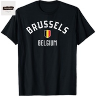 Belgian Brussels Souvenir T-Shirt - Belgian Brussels Belgian Souvenir Shirt Batch 2-Cotton Combed 24