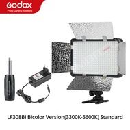 Godox LED 308W II 5600K White LED Remote Control Professional Video Studio Light + AC Adapter hot se