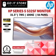 HP Series 5 Monitor S5 524SF / 527SF / 532SF 23.8" / 27"/ 32" FHD 1920X1080 100HZ IPS Monitor (HDMI/