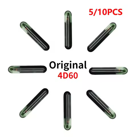 Original 4D60 80bit Glass Chip T32 Car Remote Key Chips Blank Transponder Chip