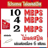 ซิมเทพทรูtrue 2 - 4 -10 Mbps ไม่ลดสปีด เล่นไม่อั้น ใช้งานได้ต่อเนื่อง แถมฟรีเข็มจิ้มซิม