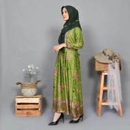 GAMIS BATIK MUSLIMAT NU SEREAGAM NU SERAGAM HIJSU MUDA NU BAJU BATIK GAMIS BATIK