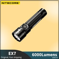 NITECORE EX7 6000 Lumens Max Throw of 500 meters Variable Beam Pattern USB-C Rechargeable High Perfo