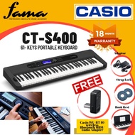 [FAMA]Casio CT-S400 61-keys Ultra-Portable Arranger Keyboard (Casiotone / CTS400 / CT S400)