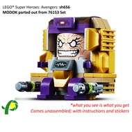 LEGO Minifigure sh656 MODOK parted out from Super Heroes Avengers Set 76153