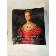 [Preloved] 1000 MASTERPIECES OF EUROPEAN PAINTING #cj