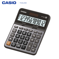 Casio เครื่องคิดเลข ขนาดกะทัดรัด ของแท้ 100% รุ่น DX-120B (Silver) 12 digit เหมาะสำหรับใช้งานทั่วไป 