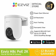 EZVIZ H8c PoE 2K Smart Home Pan & Tilt PoE IP Camera CCTV Outdoor