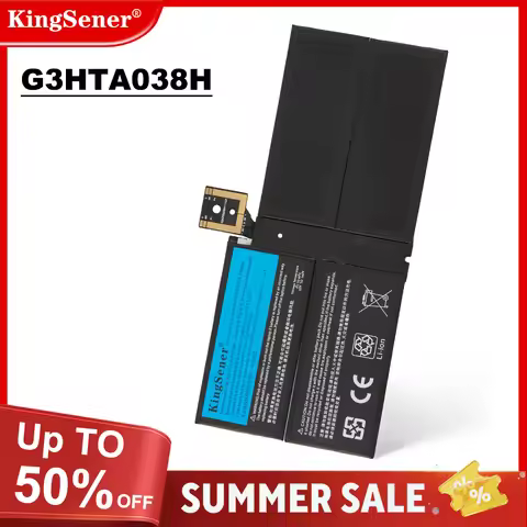 KingSener DYNM02 G3HTA038H Laptop Battery For Microsoft Surface Pro 5 1796,Pro 6 1807 1809 12.3'' Se