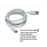 (white) Usb type C charger cable samsung Z Fold Special (SM-F958N) - Z Fold 2 5G (SM-F916 / SM-F9160