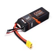 BK-2200/60-4S || Bonka 4S 14.8V 2200mAh 60C XT60 T-Plug LiPo Battery