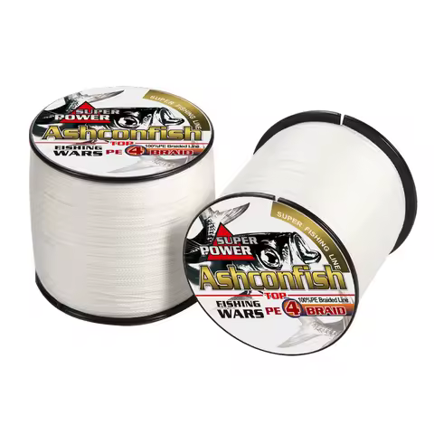 500M White color PE fishing line Japan Multifilament Braided Fishing Line 4x braided wire super sea