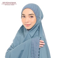 Siti Khadijah telekung Signature Amiely in Ash Blue