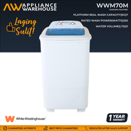 White Westinghouse WWM70M 7kg Single Tub Washing Machine