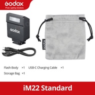 Godox IM20 IM22 Mini Flash Manual Speedlite 5 Output Levels of Power Universal Hot Shoe Mount For Ca