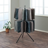 日本天馬 PORISH 室內用摺疊傘型毛巾架(雙層)-DIY