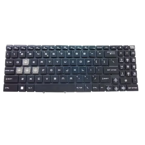 XIN-US RGB Backlit Laptop Keyboard For MSI GF66 GL76 GL66 GW66 GS76 Stealth 11ue 11ug 11uh MS-17M1 G