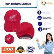 MERAH Honda Mechanic Hat Honda Mechanic Hat Red Mechanic Hat Red Hat Work Hat Baseball Cup Hat