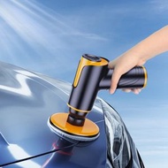 全城熱賣 - 隨途 ST-6602 100W 1800RPM 無線車載打蠟機汽車拋光機（橘色）