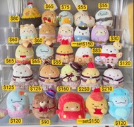 全場最平！角落生物 手玉 恐龍 貓咪 白熊 企鵝 炸豬扒 炸蝦尾 幽靈 恐龍媽 白熊哥 栗子 年 聖誕 晴空塔 朱古力 大電影 sanx90 鬆弛熊展 maison de 飛機 空姐 京急線 車長 進