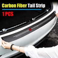 1 Piece of Carbon Fiber Texture Car Trunk Sticker for MG HS ZR TF MG4 MG5