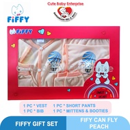 FIFFY Newborn Baby Boys Girls Clothing Gift Set Baju Bayi New Born Infant Baby Hadiah Set Bayi Hampe