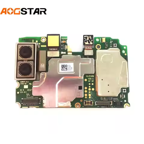 Aogstarl Mainboard For Huawei Nova3 Nova 3 PAR-AL00 PAR-LX9 Motherboard Unlocked With Chips Circuits