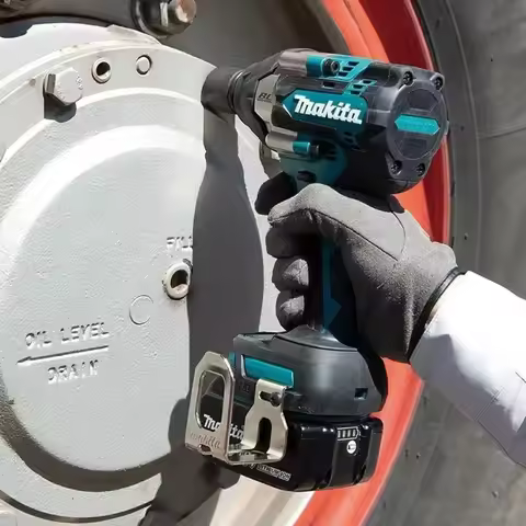 Makita 18V charging impact wrench Brushless lithium electric wrench Large torque air gun DTW700 DTW7