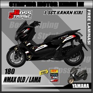 STICKER MOTOR STRIPING NMAX LAMA N-MAX LAMA KODE M180 STIKER MOTOR SETRIPING LIST VARIASI YAMAHA NMA