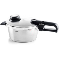 Fissler Vitavit Premium Stainless Steel Pressure Cooker 2.5 L, 18 cm, 4 Cooking Levels, Including In